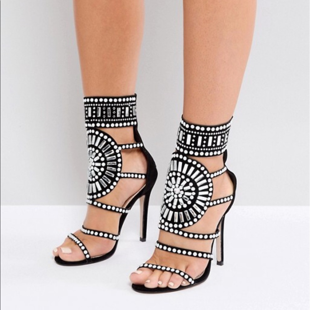 Pure Desire *ASOS* Cleopatra Embellished Heels